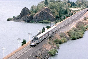 Pioneer at Cascade Locks, OR, 1993. Copyright Richard Sugg. Used by permission.