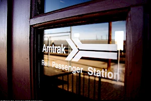 Amtrak station, Laramie, WY. Copyright Kevin Farlow, used by permission.